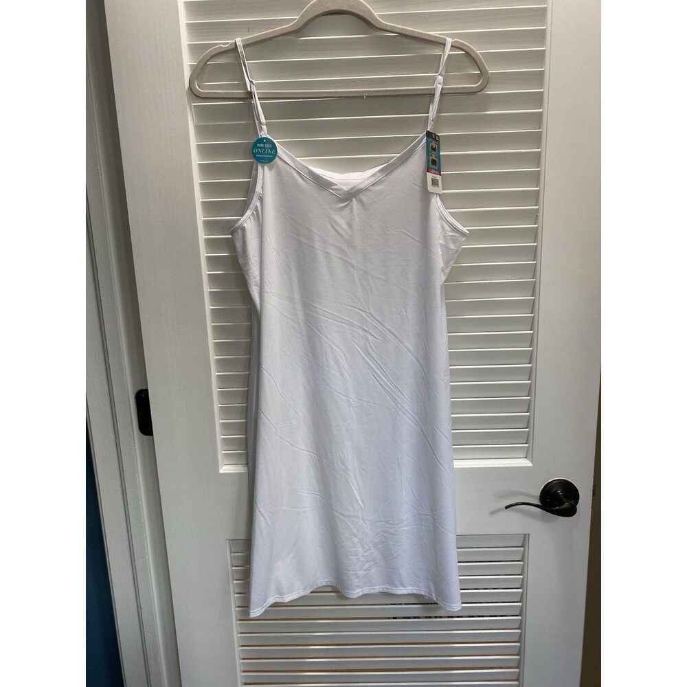 Vanity Fair Full Slip Size 2XL White Reversible 2-in-1 Underdress